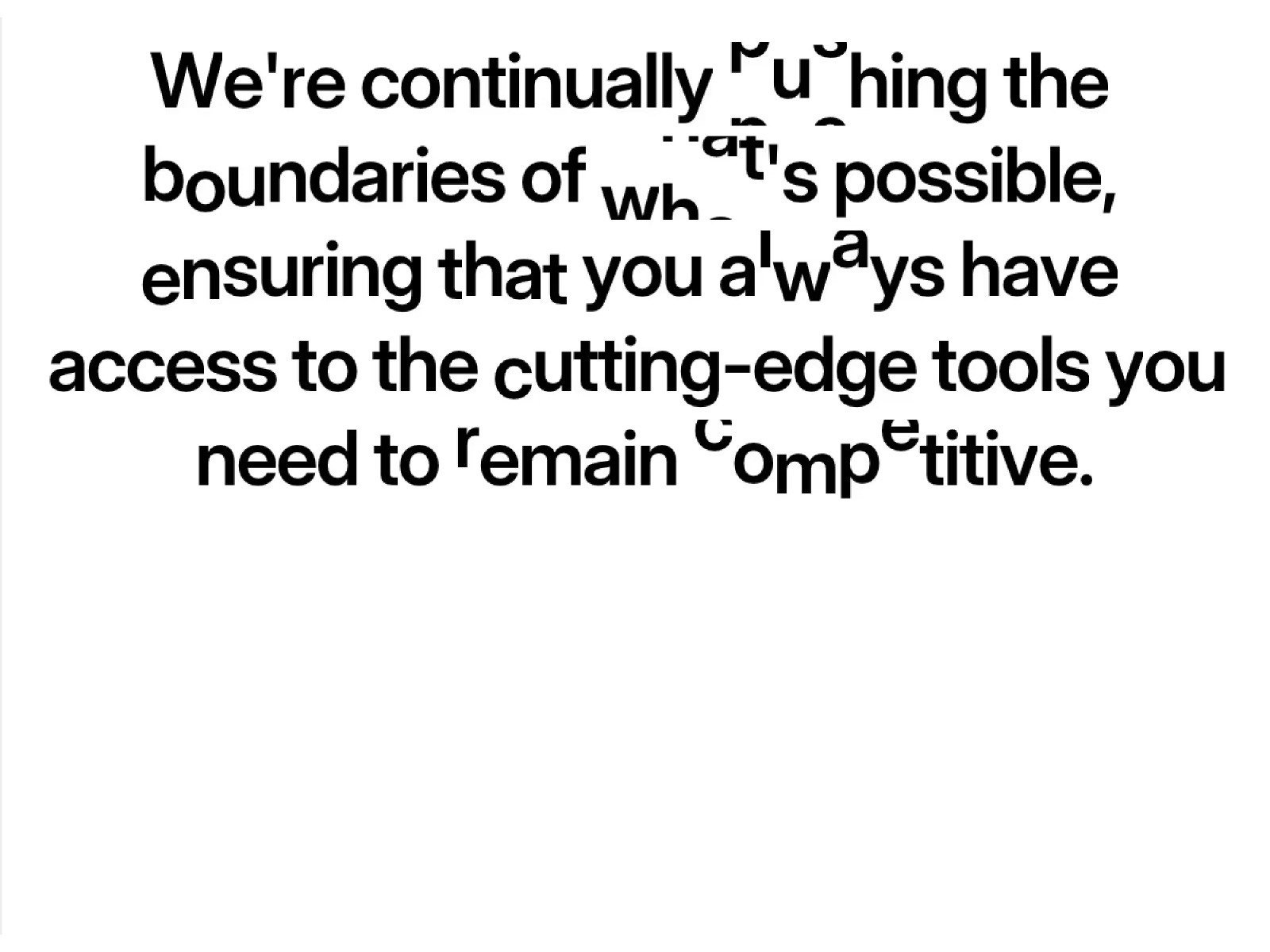 Framer Component - GSAP Wavy Text