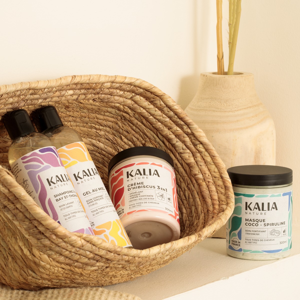Kalia Nature haircare products