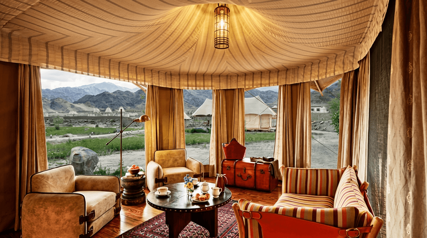 Chamba Camp, Thiksey