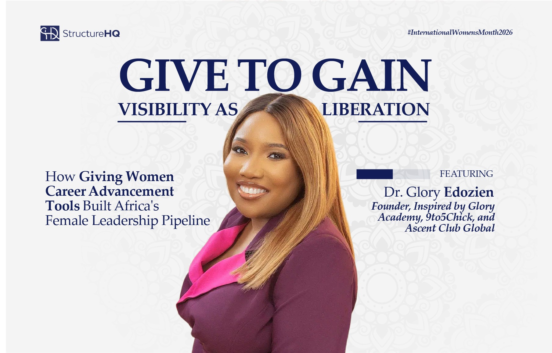Dr. Glory Edozien
