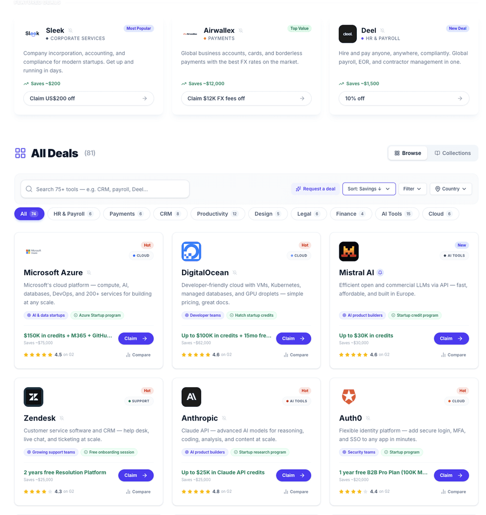 Deals Marketplace Expando