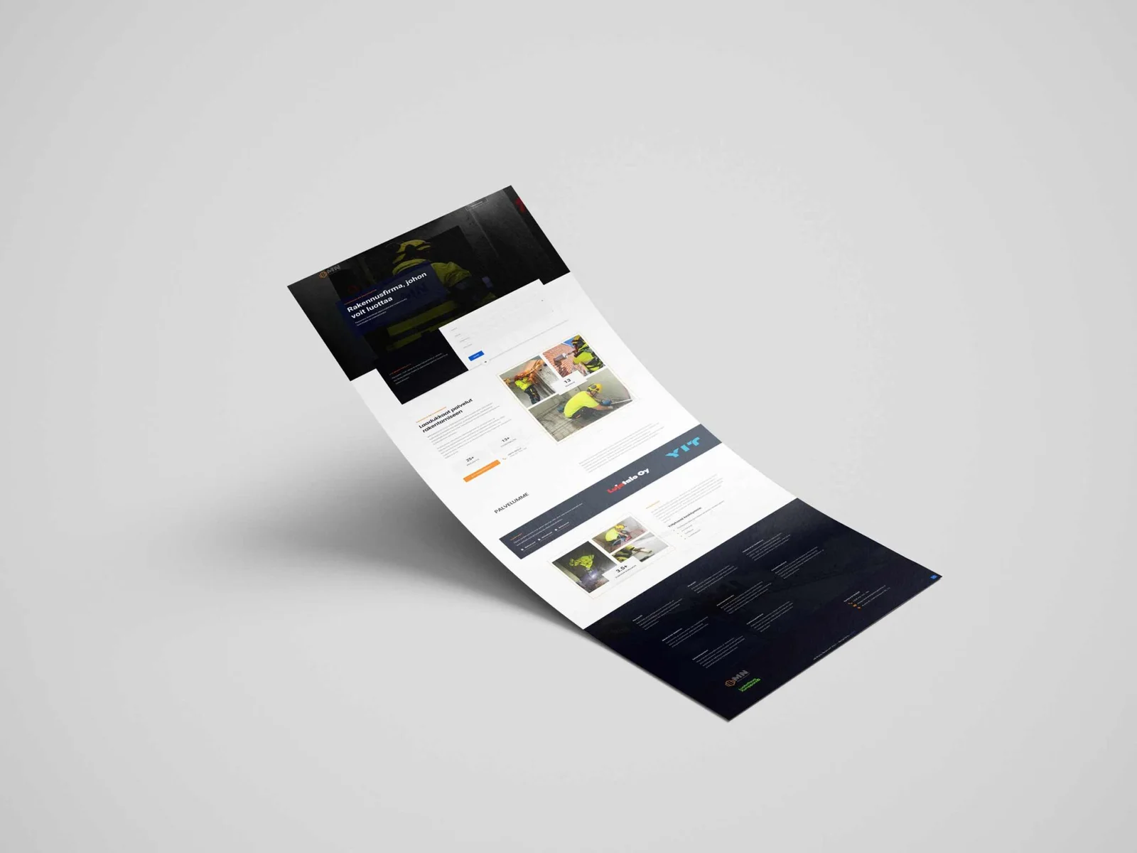 Homepage representation of MN Rakennus vol.4