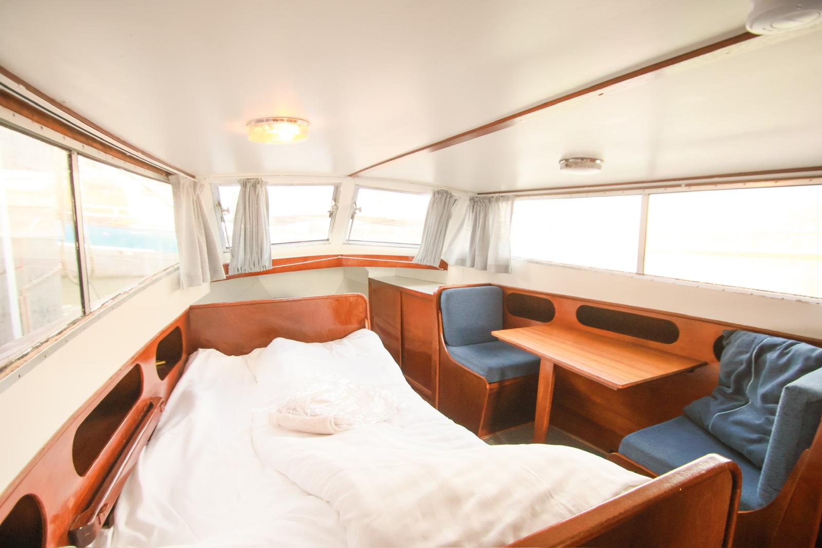 Dining table with leopard wall art