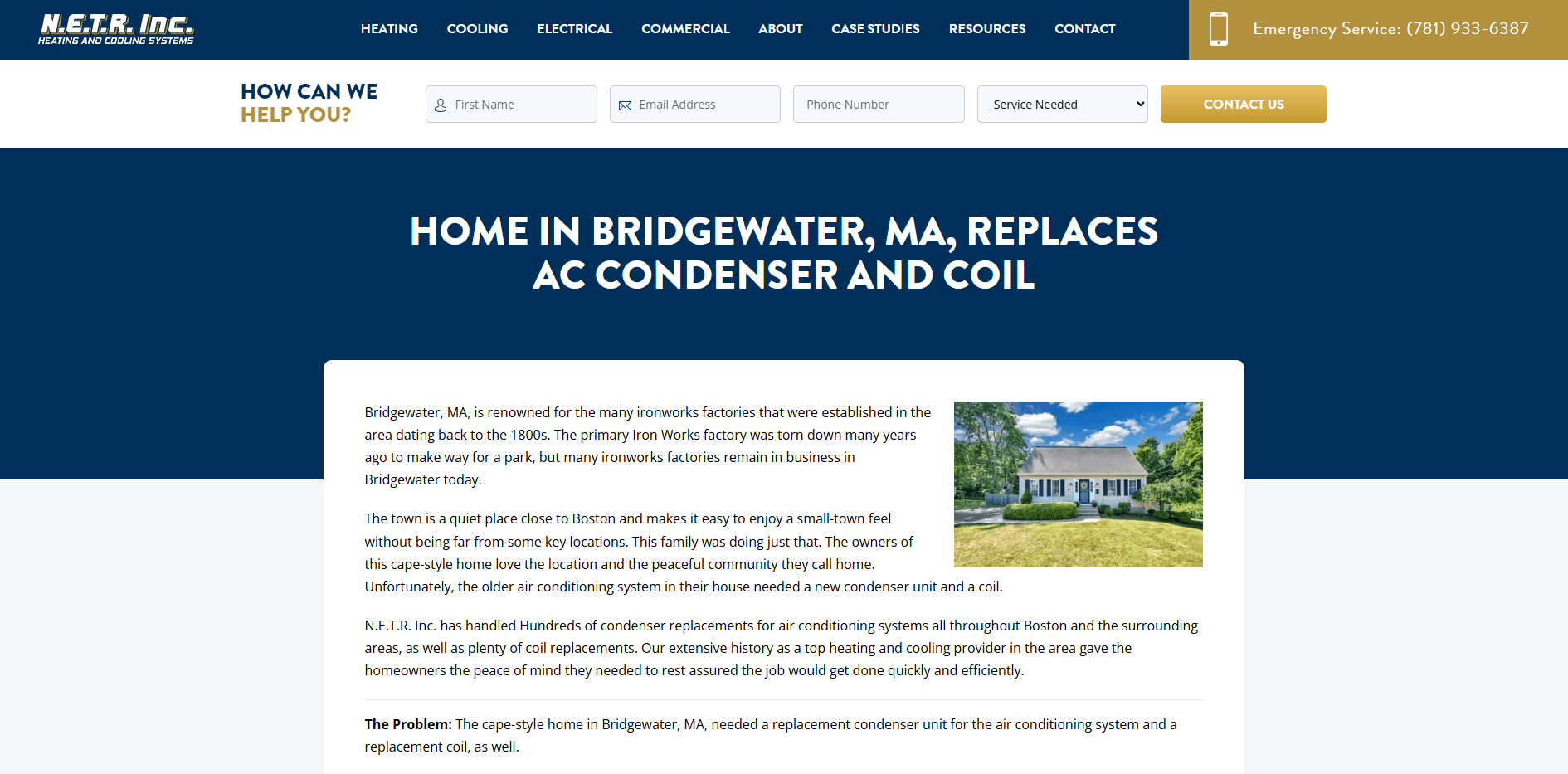 example of an hvac case study