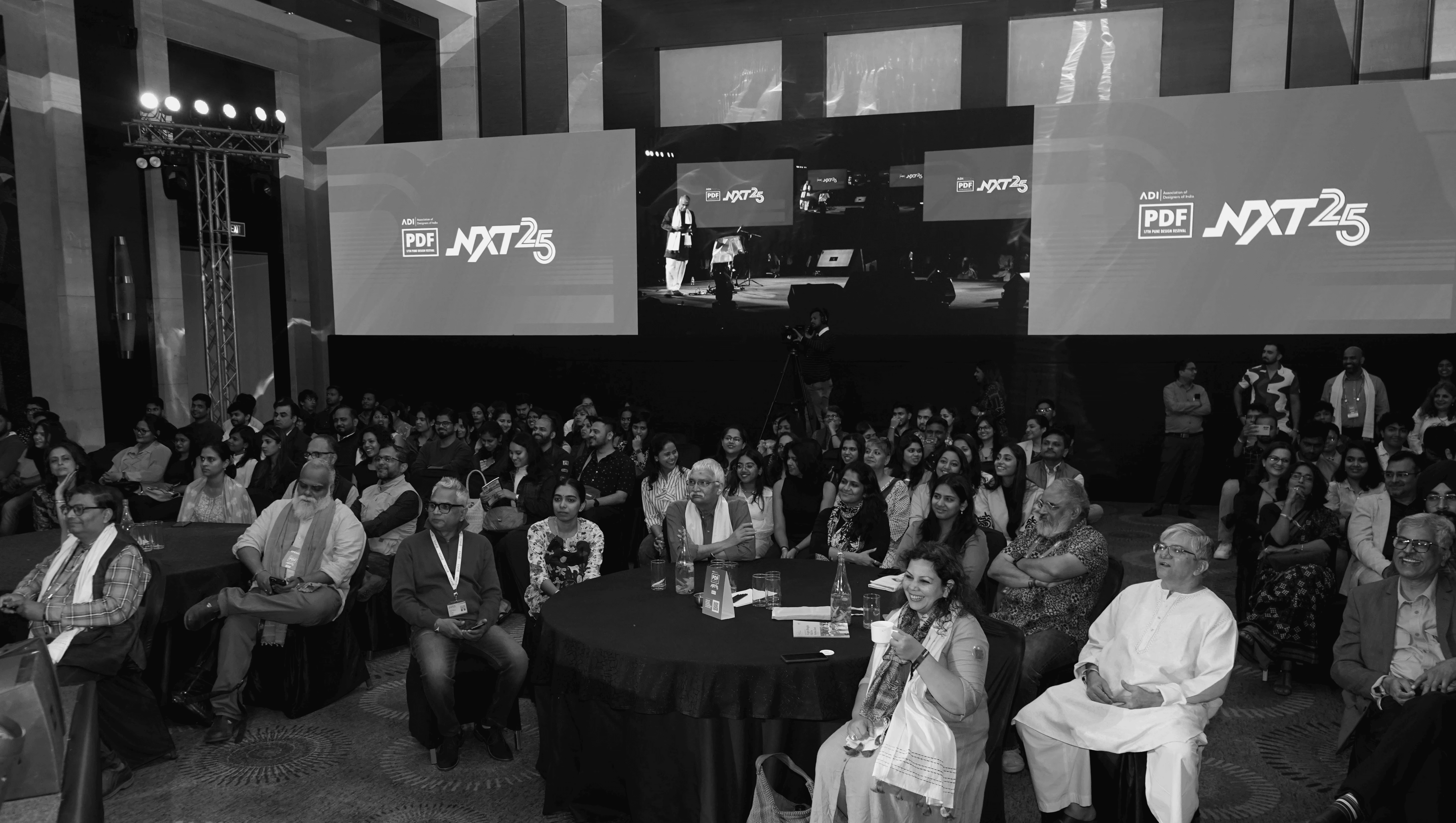 audience in a conference