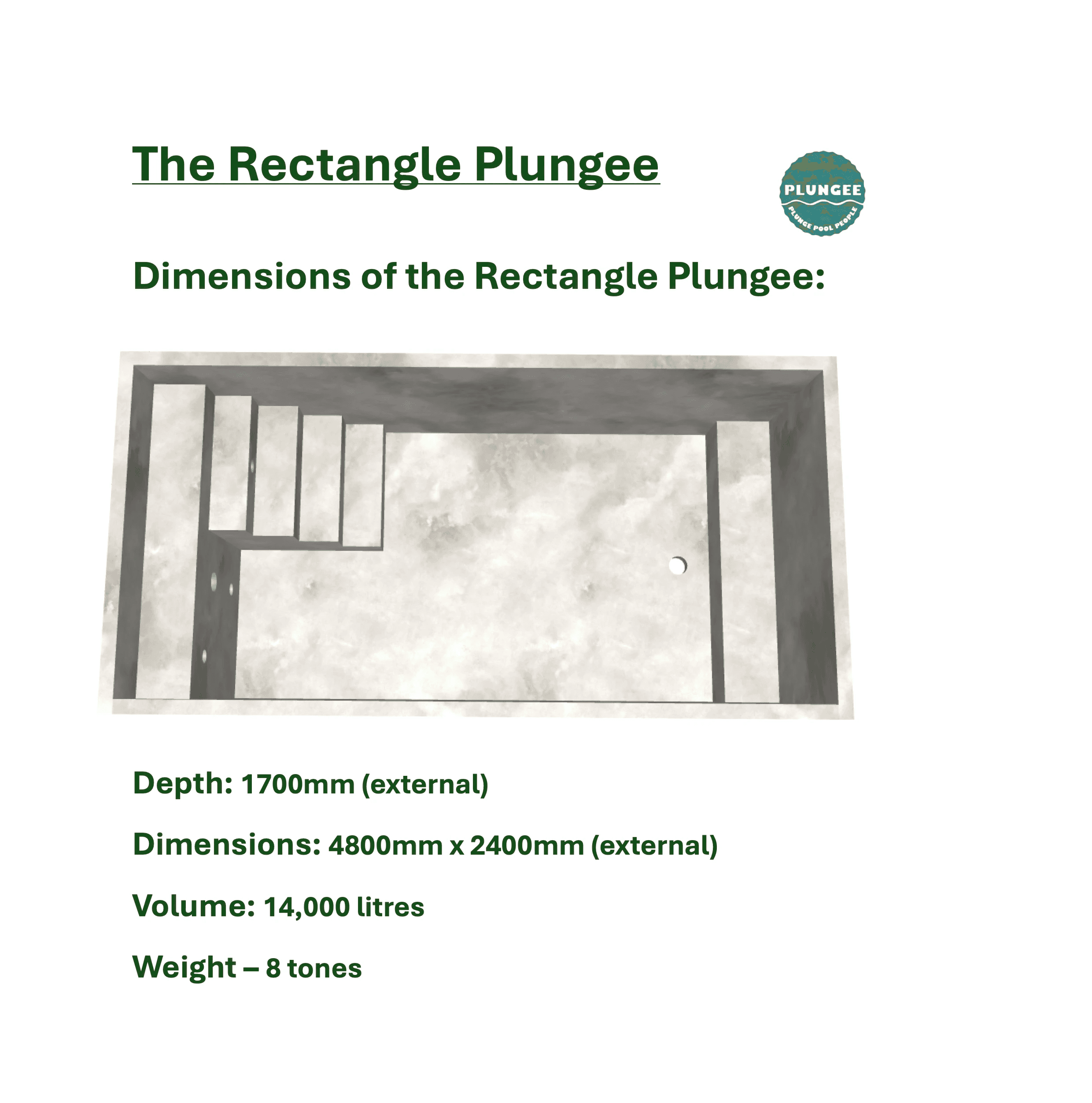 Plungee Dimensions