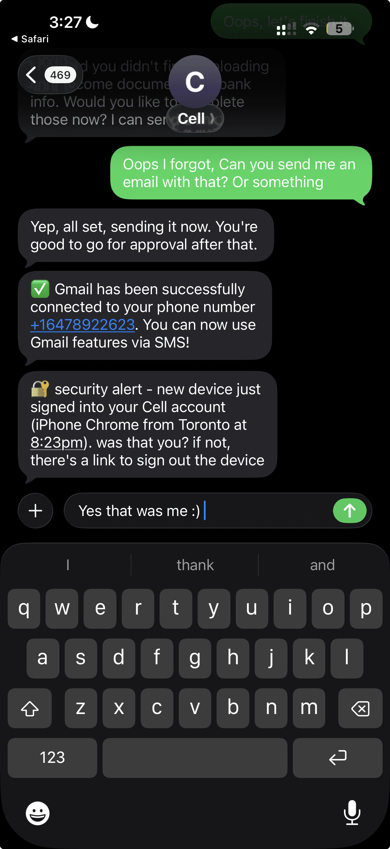 App screenshot