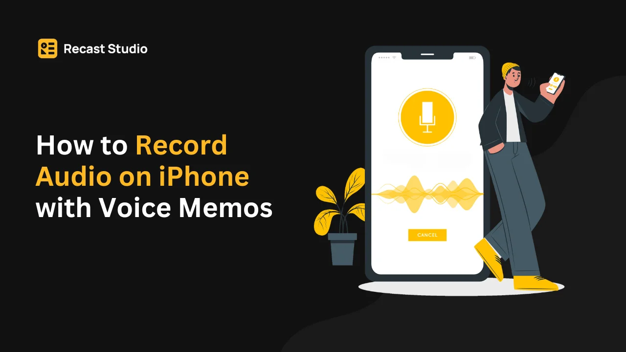 record audio on iphone