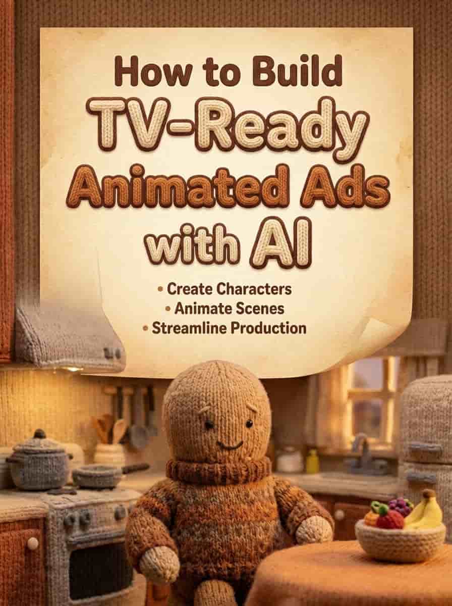 How to Build TV-Ready Animated Ads with AI