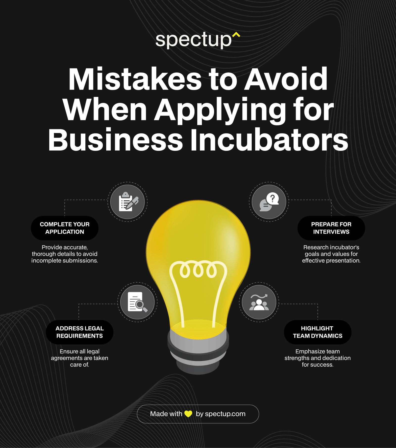 Mistakes to Avoid When Applying for Business Incubators