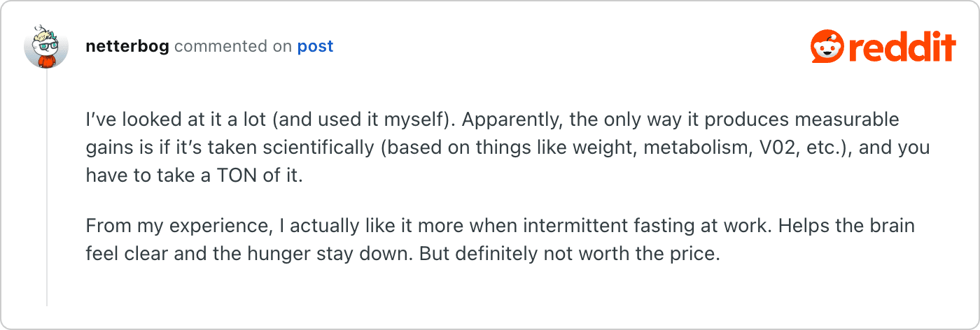 Post on Reddit