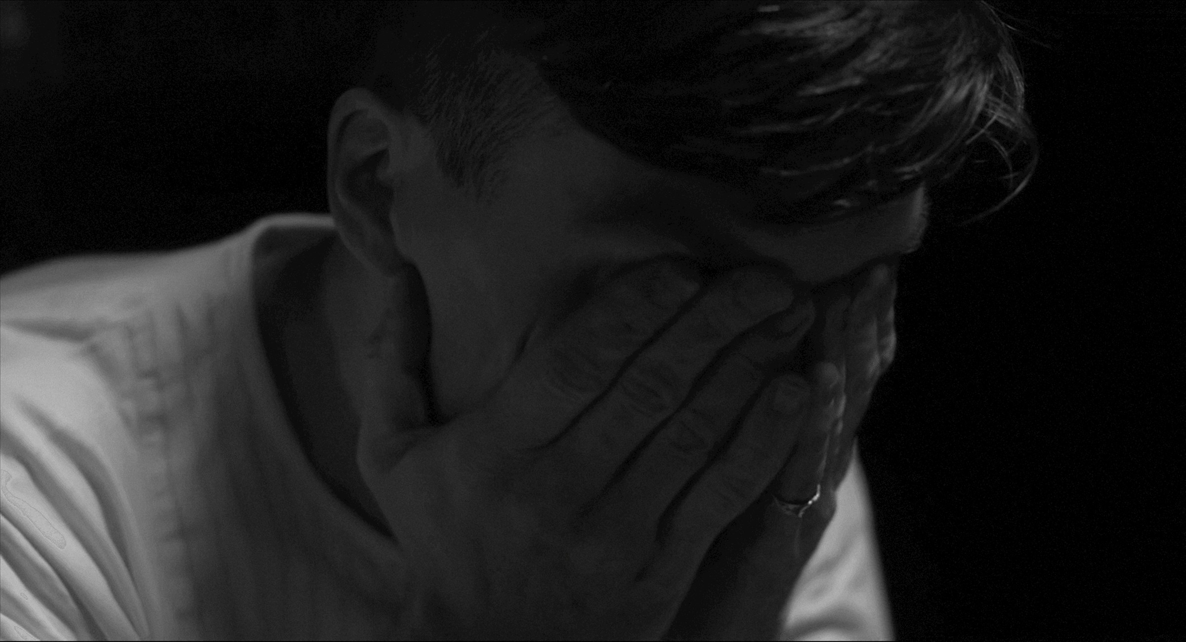 man with hands on face - How Long Does Porn Withdrawal Last