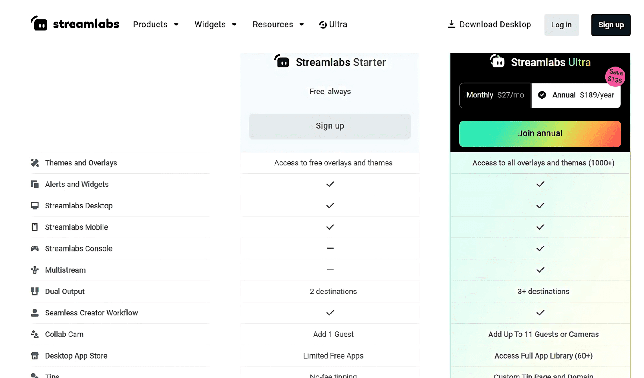 streamlabs referral program pricing