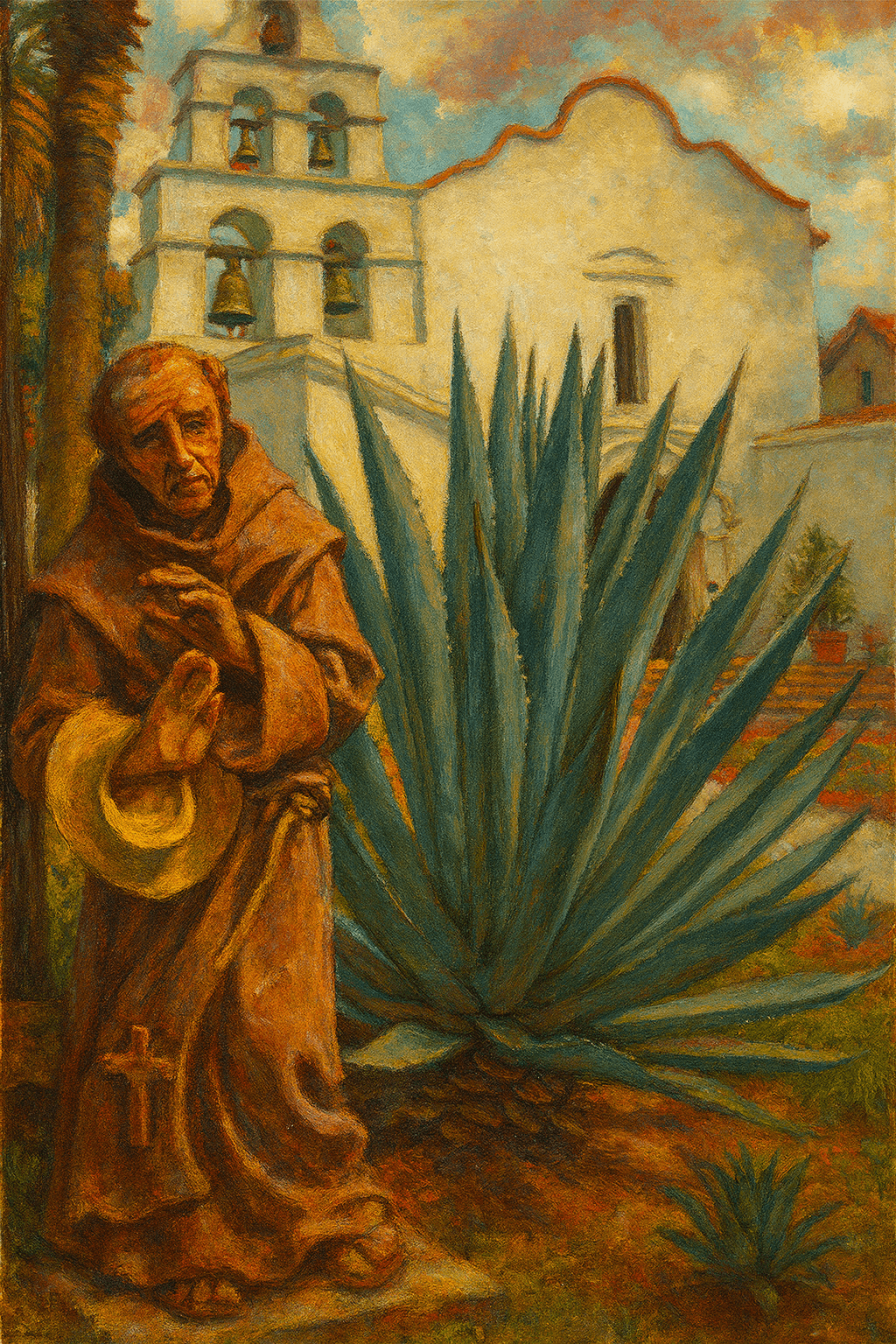 St. Junipero Serra painting