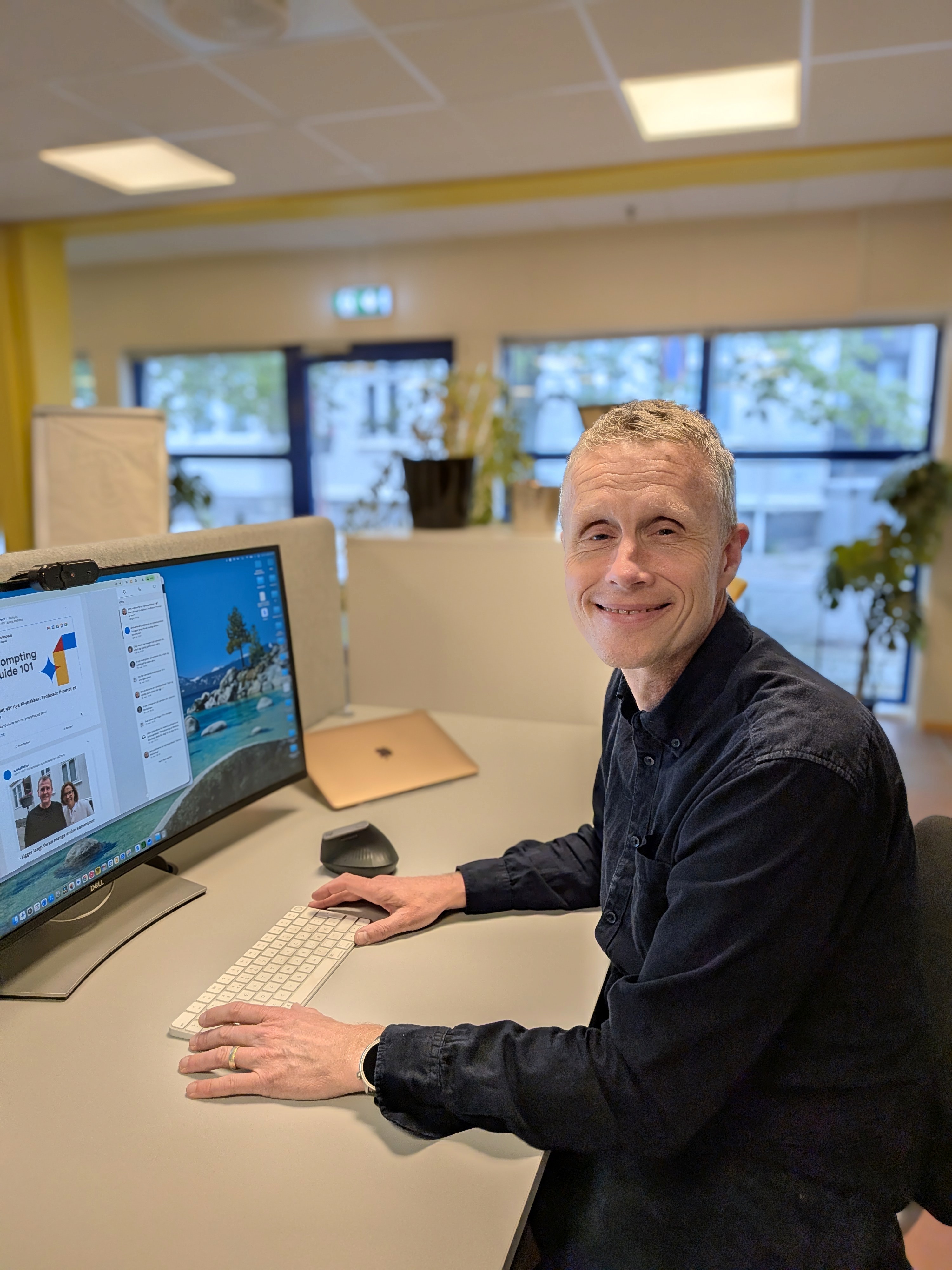 Jørn Andersen er spesialkonsulent og IT-ansvarlig i Larvik kommune