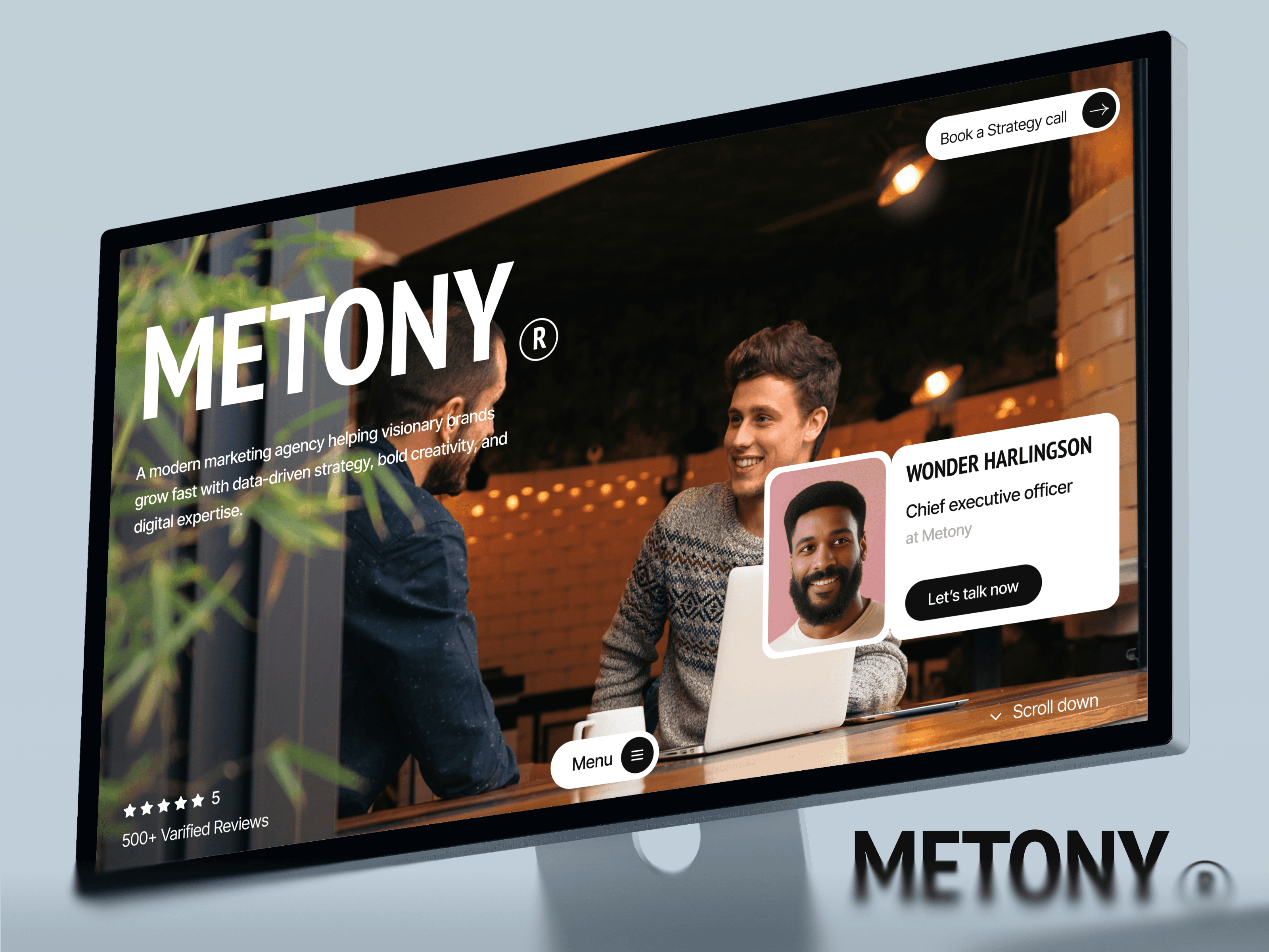framer marketing agency template