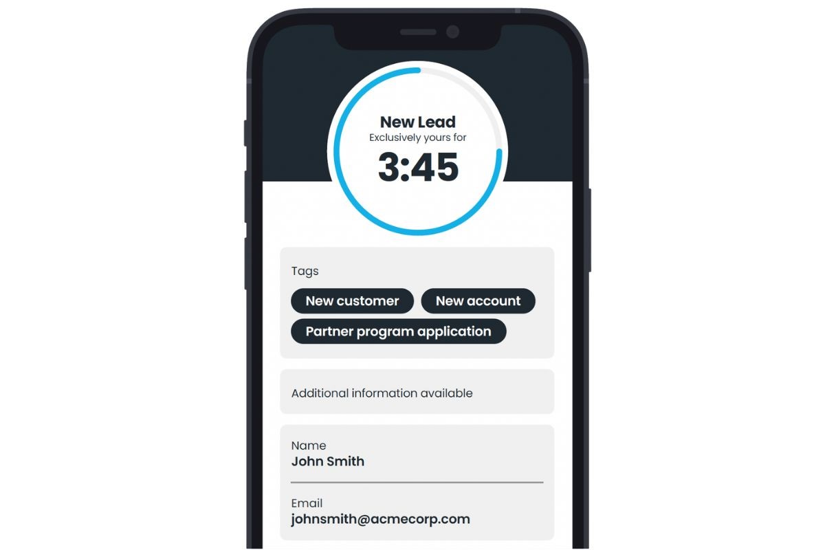 bluebird lead screen end user