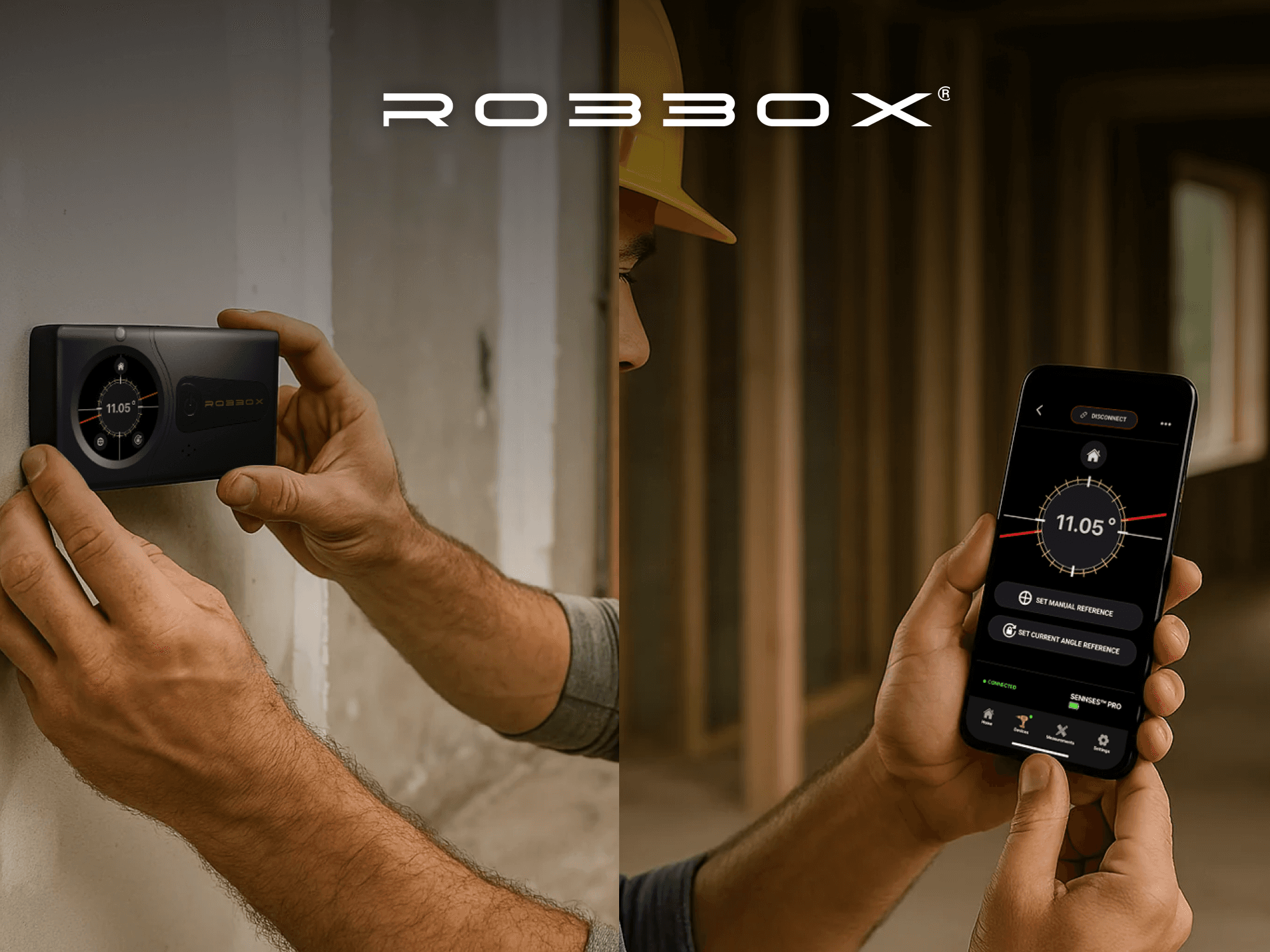 Robbox App and Sennses Pro Device