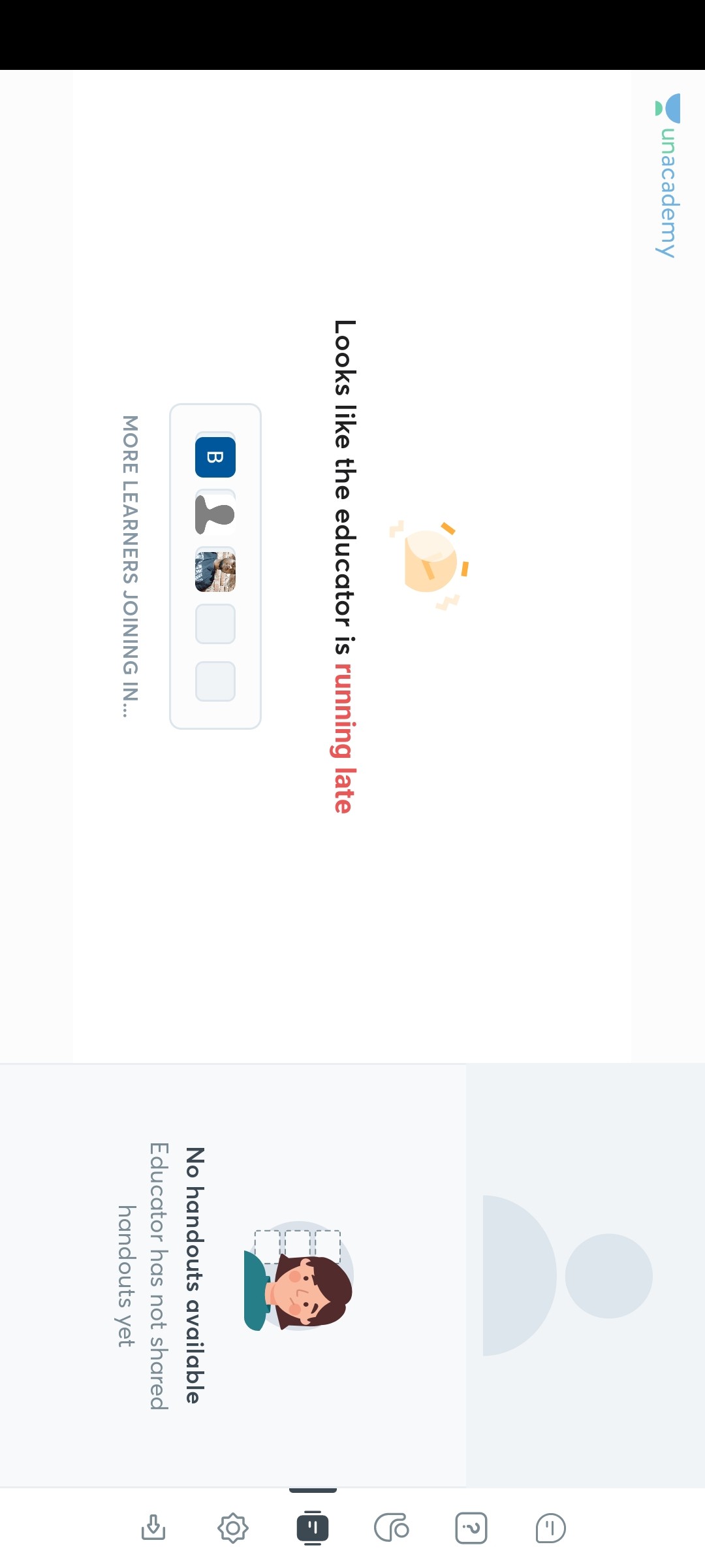 Unacademy More Learning Joining In Screen 1