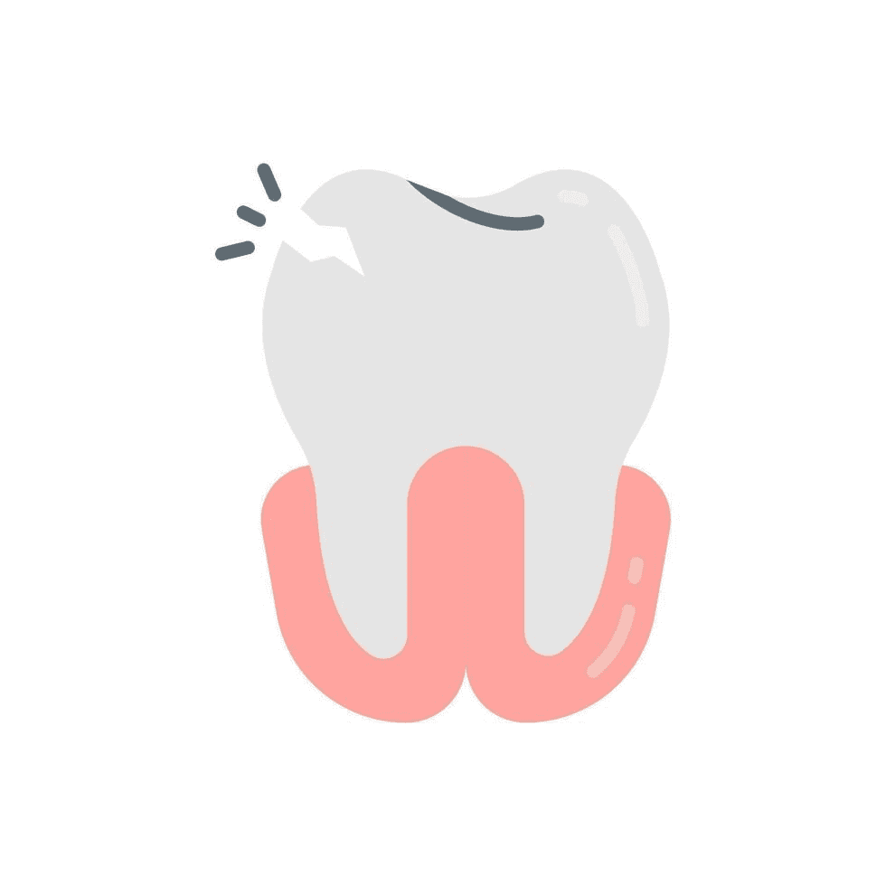 Emergency dental exam icon