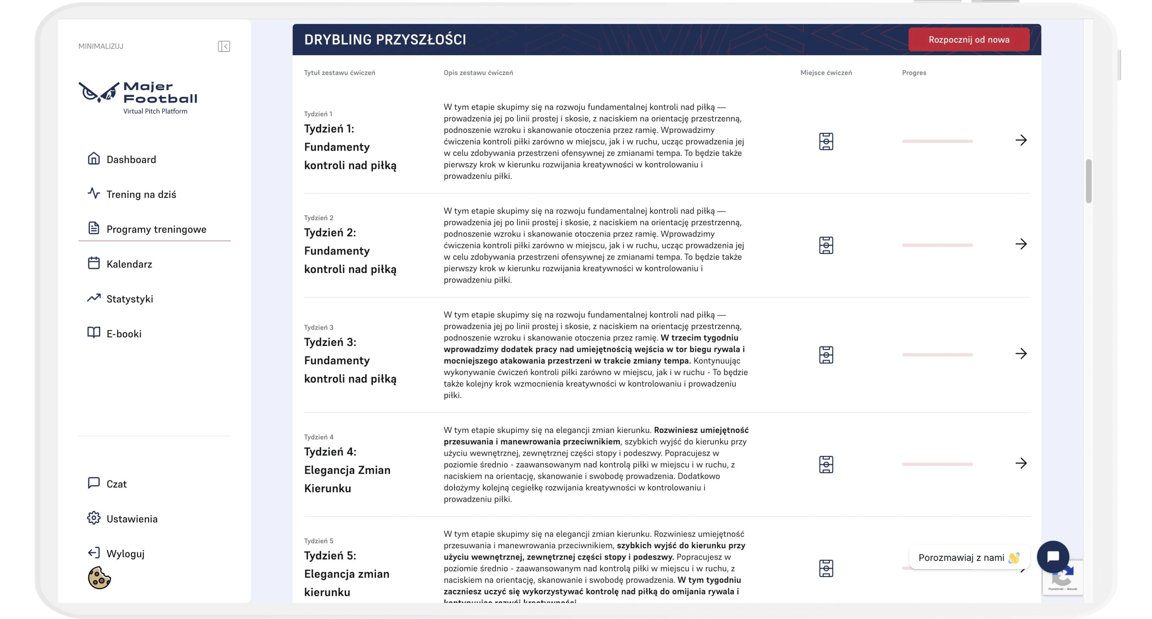 Platforma VirtualPitch 1