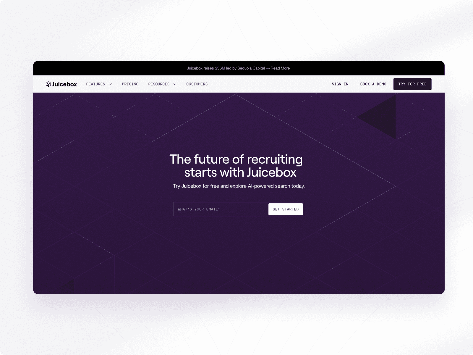Juicebox footer mockup