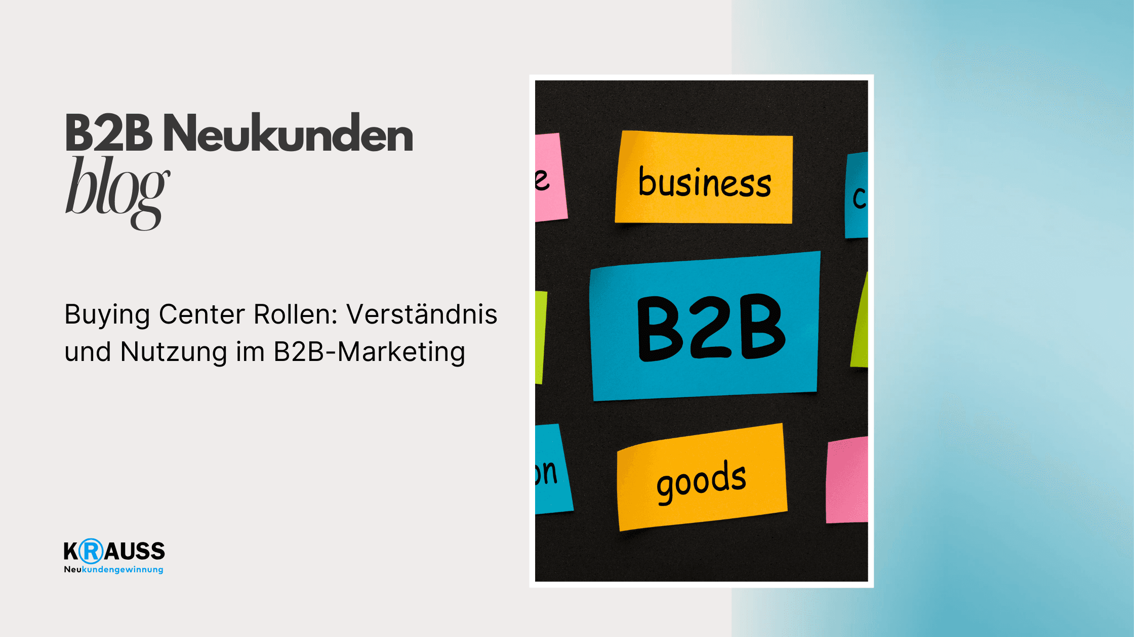 Buying Center Rollen: Verständnis und Nutzung im B2B-Marketing