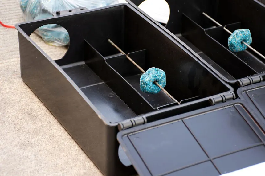 Bait Box to deter rodents, mice and Rats