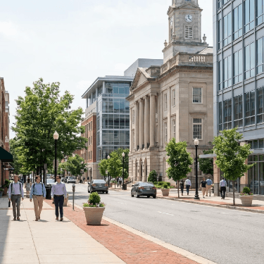 Buildings near Towson, MD