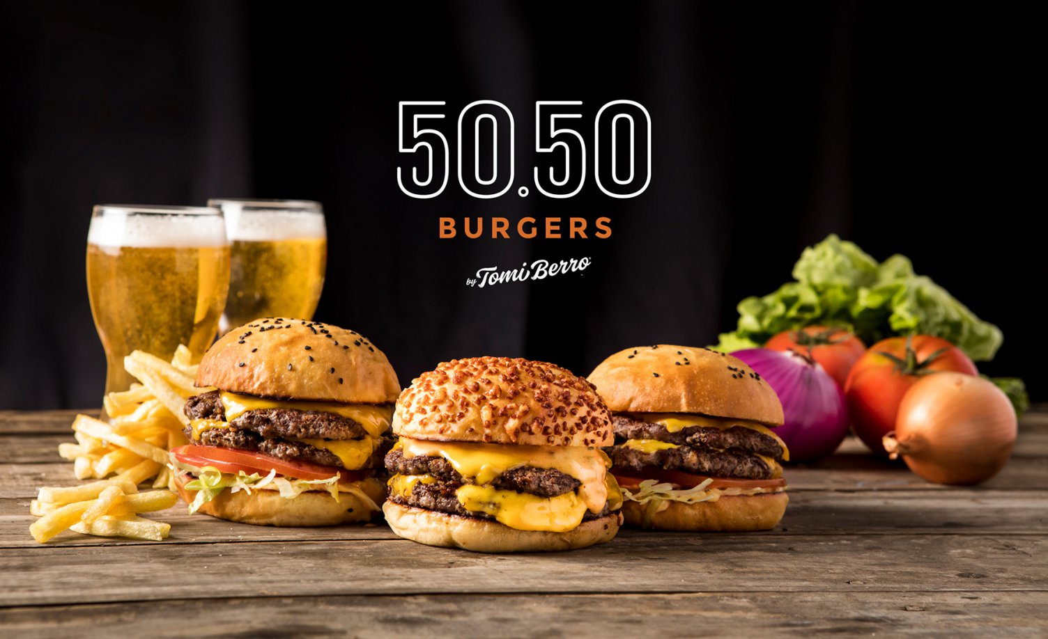 Rooftops of a coastal town with the sea in background