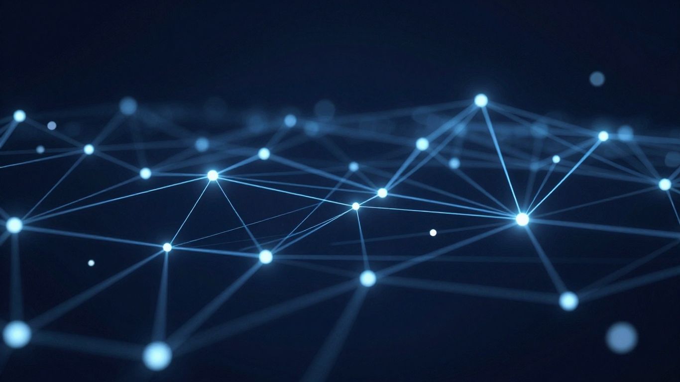 Abstract data visualisation of scalable networks