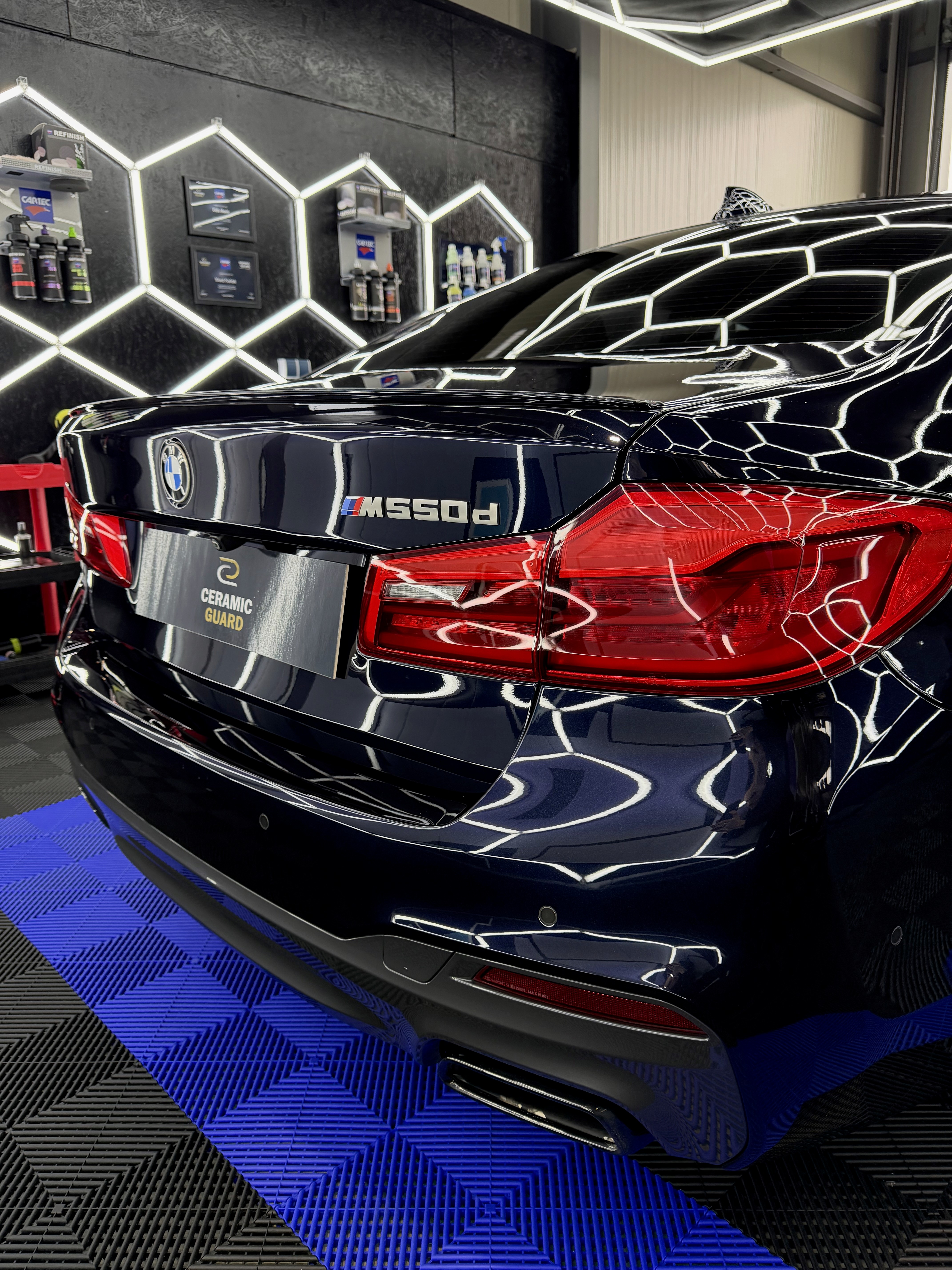 ShineX ceramic protection detail