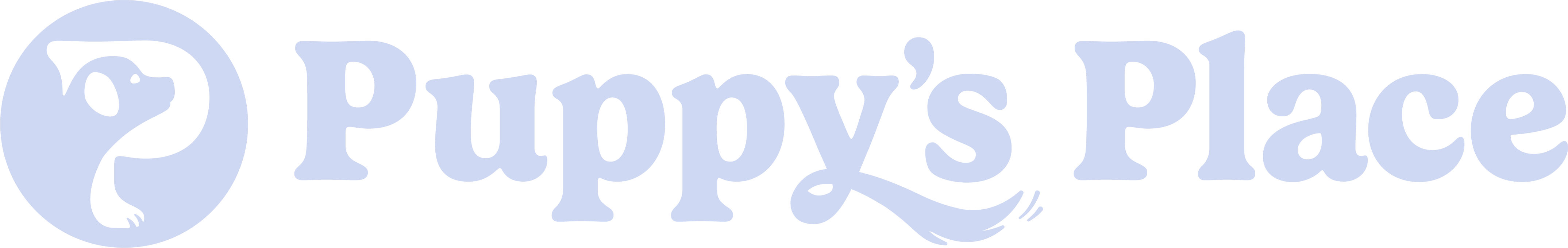 Puppy's Place Horizontal Logo without tagline