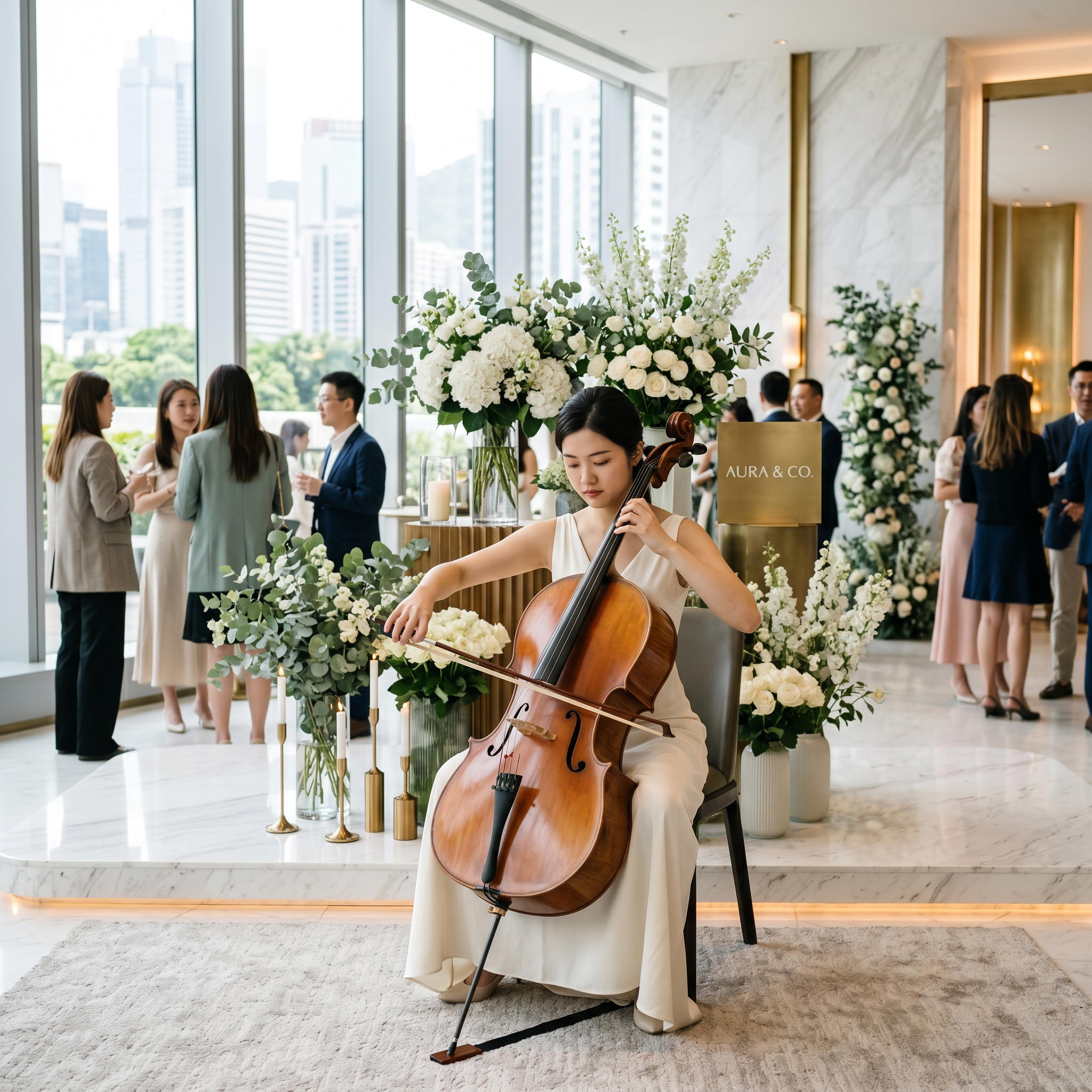 坐席導賞企業品酒會由Sommelier逐款講解紅酒特色，適合香港VIP客戶深度接待與合作夥伴聯誼 Seated guided corporate wine tasting in Hong Kong led by sommelier for VIP client hosting