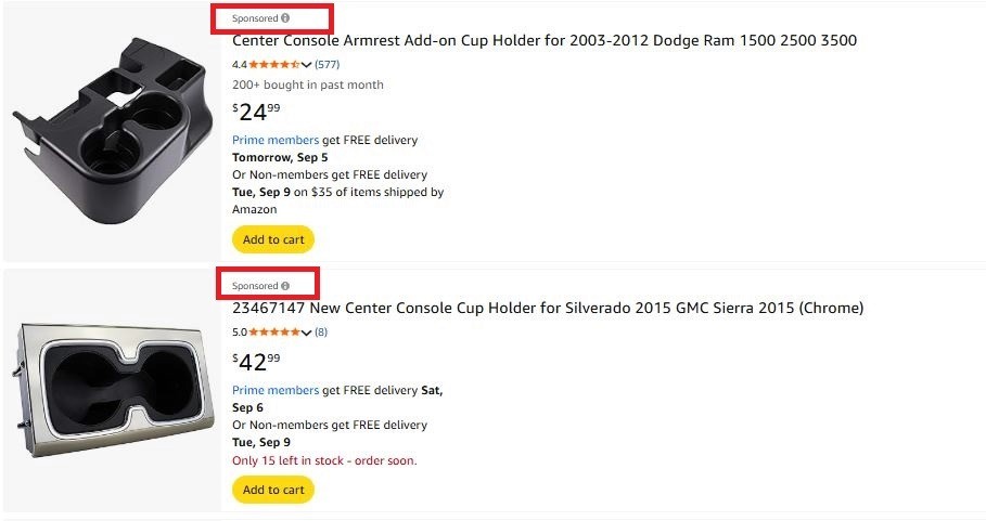 Sponsored products: Keyword-driven with match types