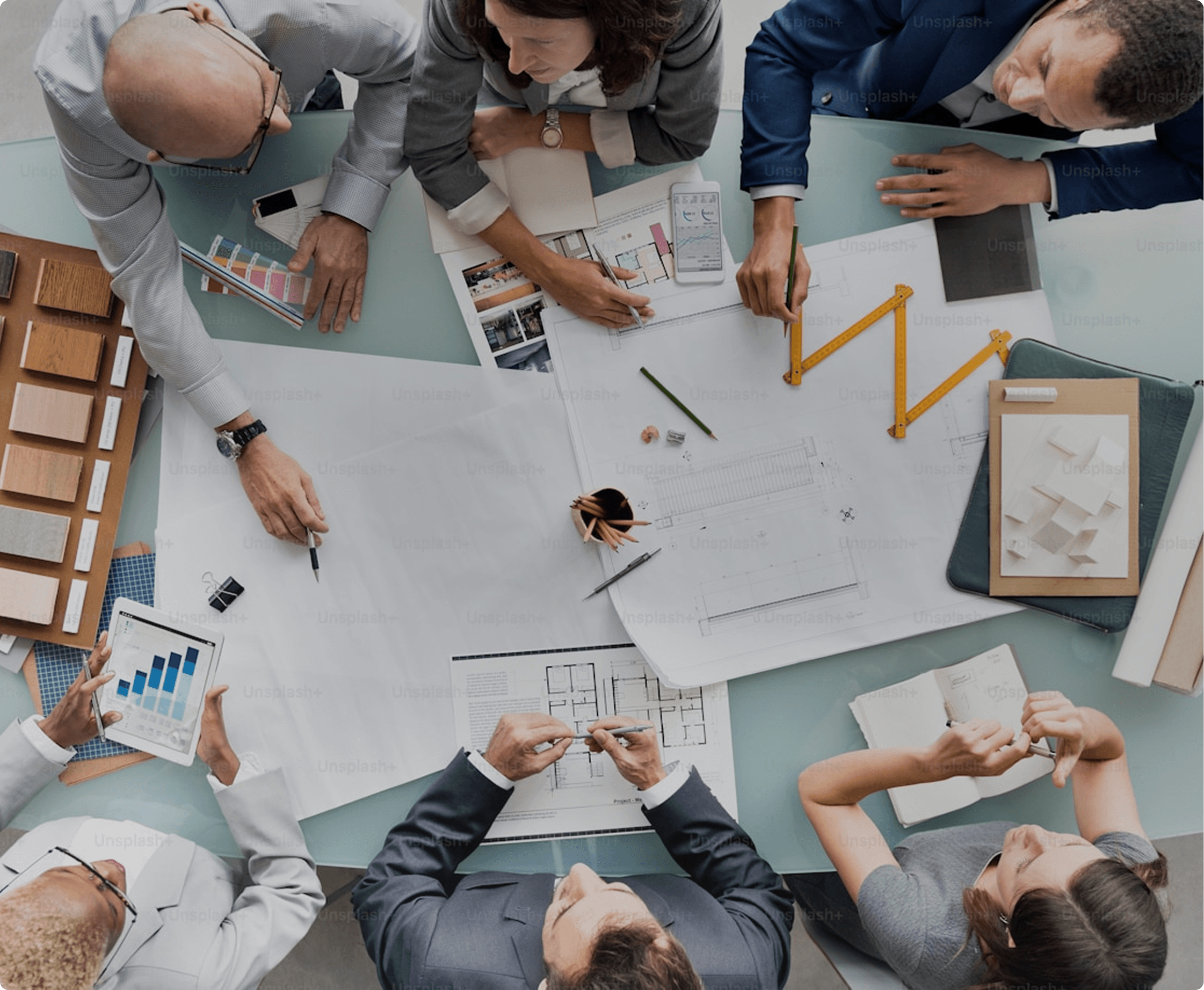 Professional group meeting