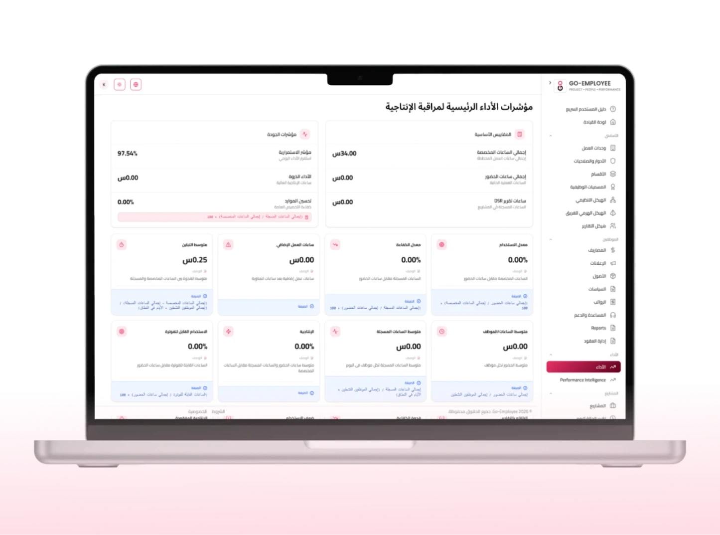 مراقبة الإنتاجية