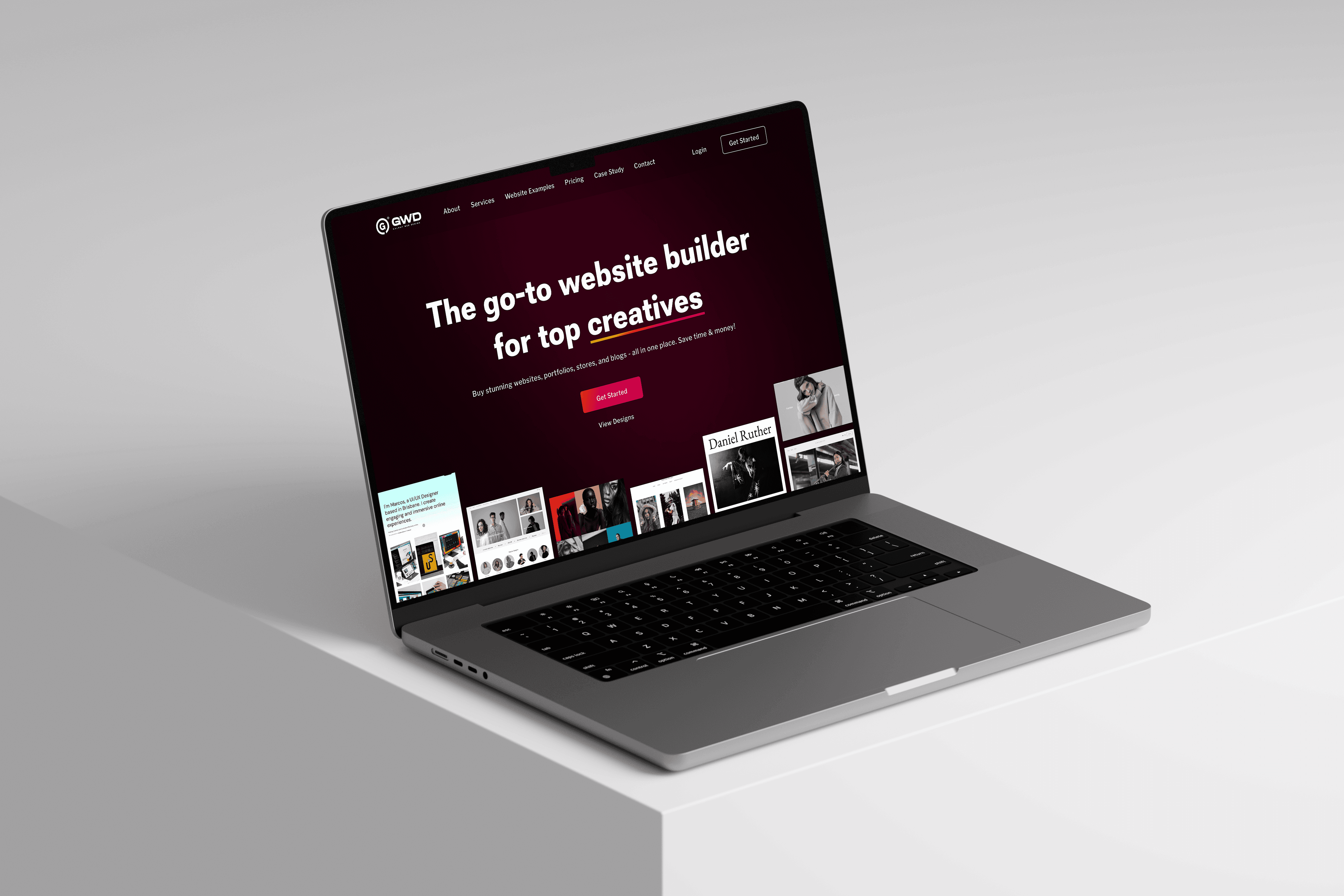 Banking Landing Page - Hero Section