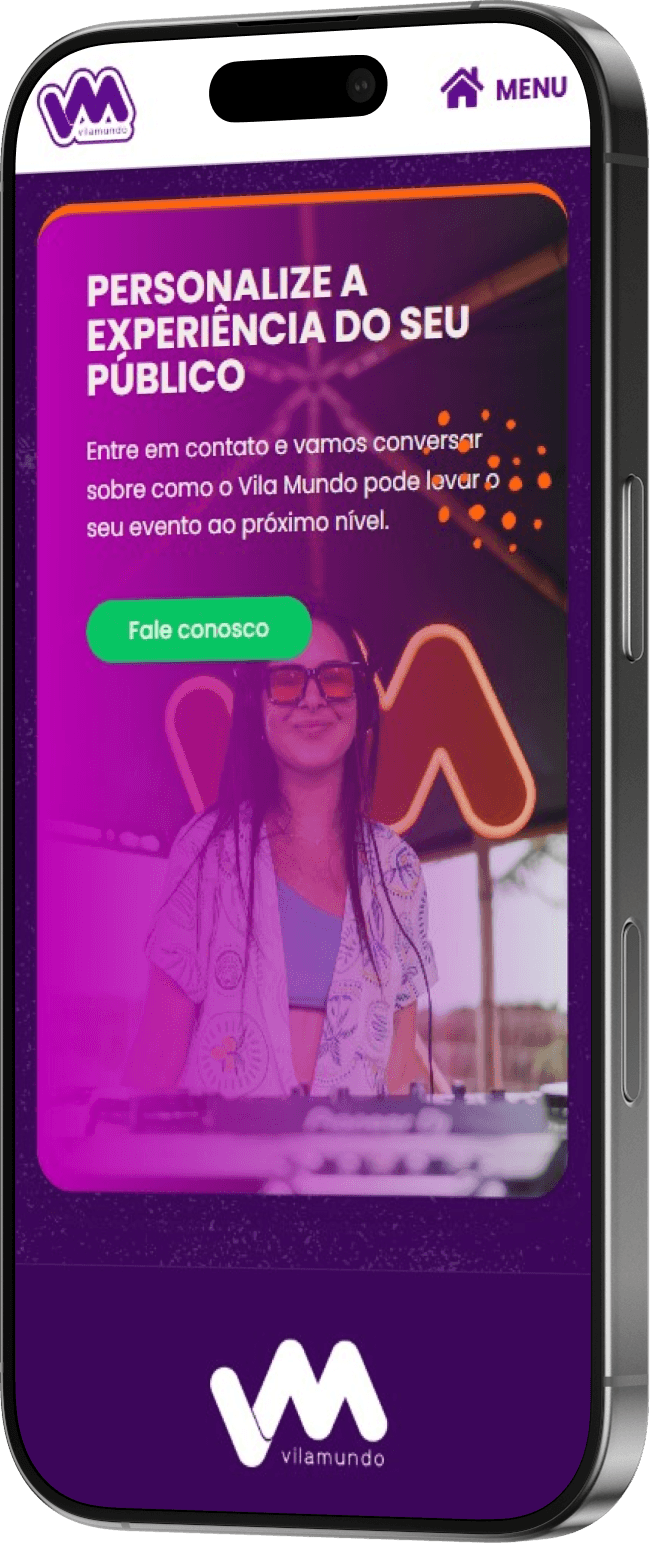 The top half of a screen of a mobile device