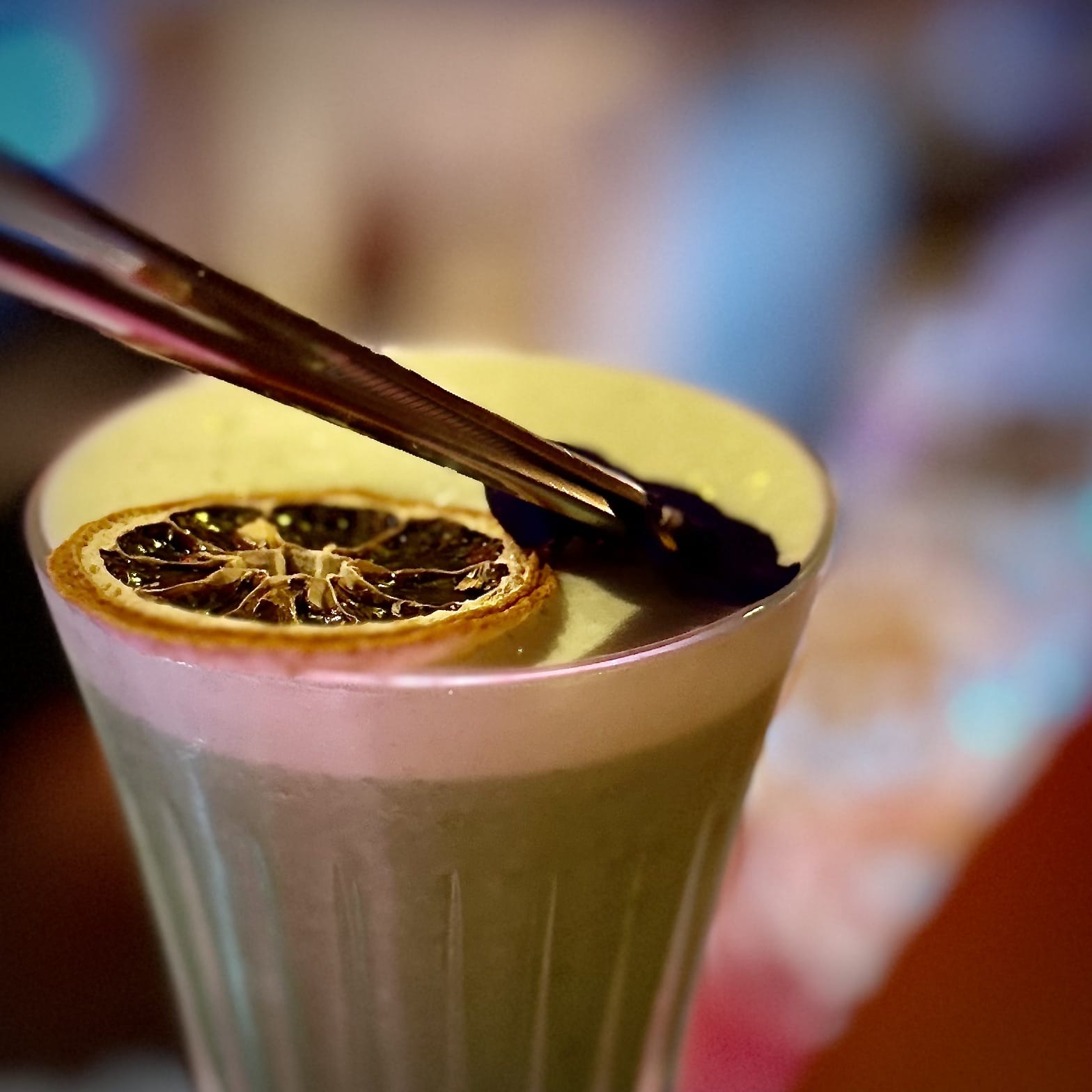 cocktail en prépration