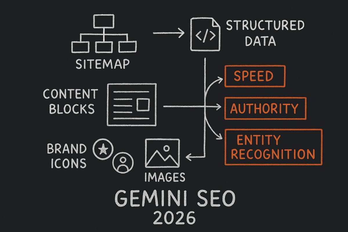 Core Ranking Factors in Gemini SEO