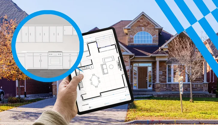magic plan app with digital floor plan creation for a residential home