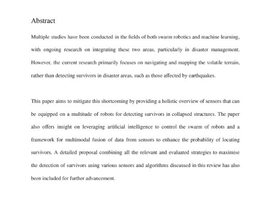 RISE Research student's research paper on artificial intellgence ai and robotics at stanford intersect