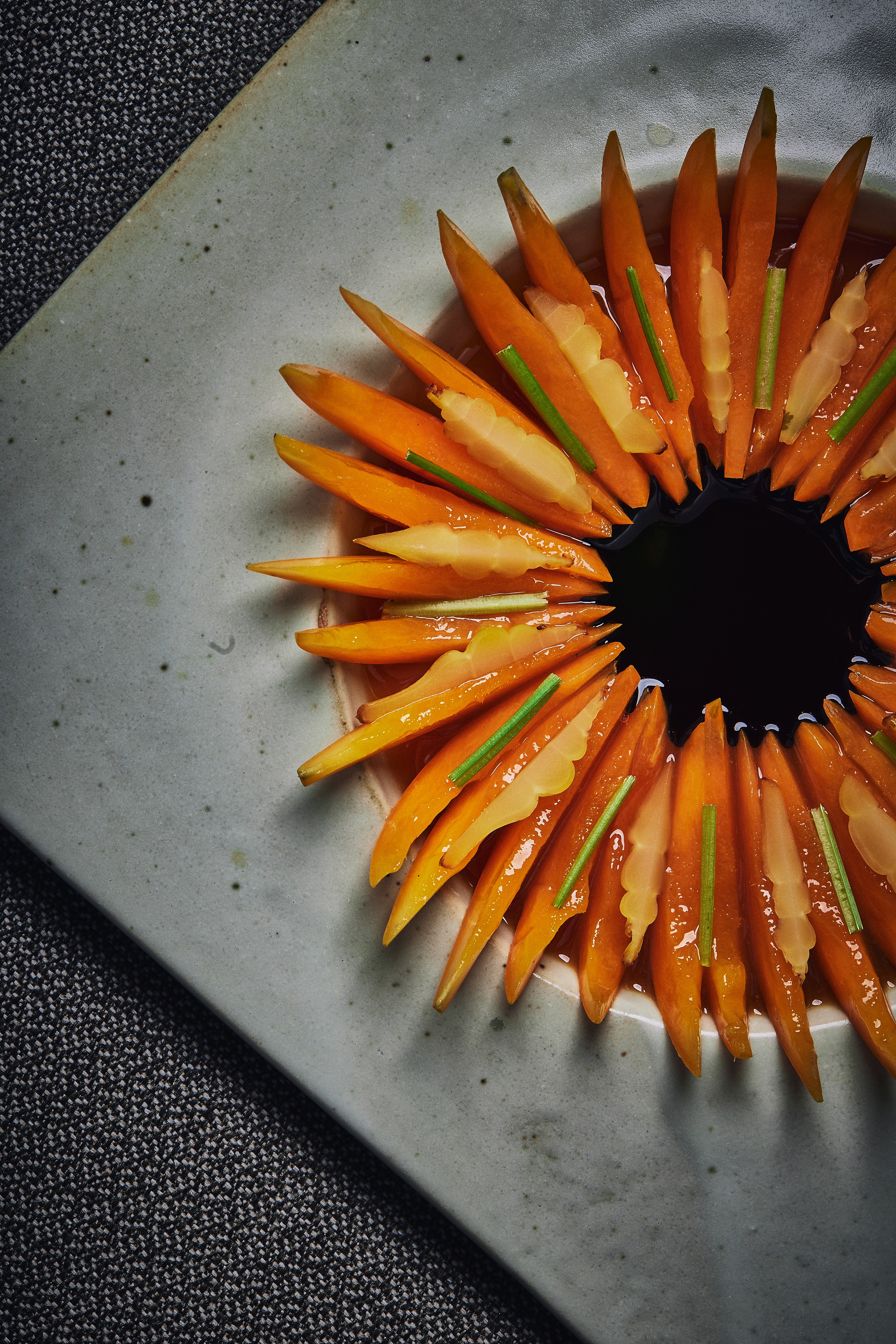 Marian Plum, Chinese Artichoke, Thai Celery, Galangal, Red Jinda Chili
