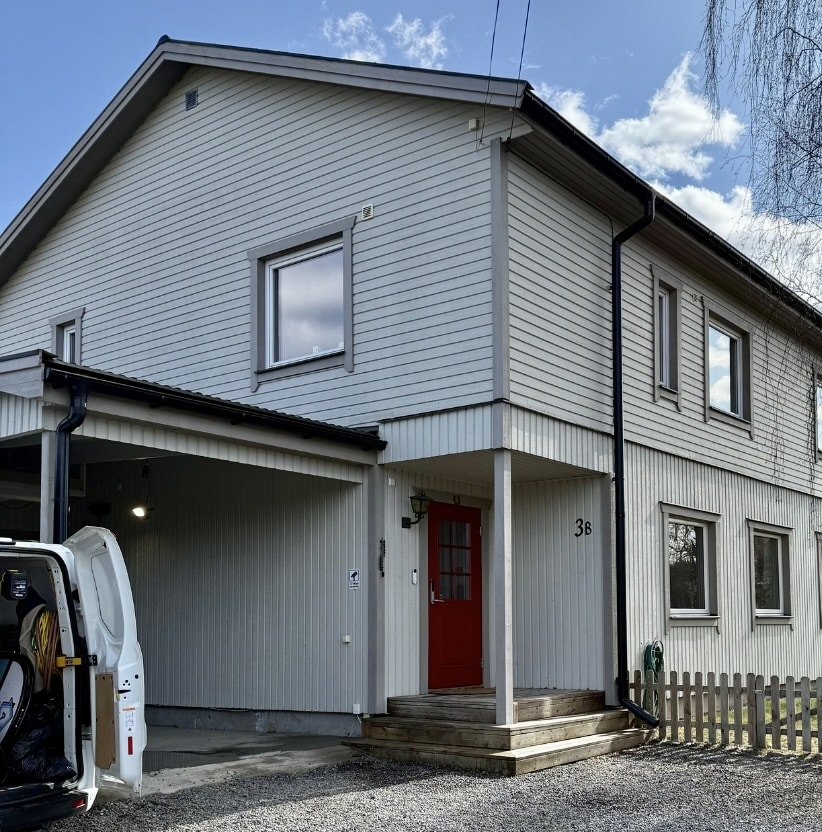 Aquafix, Fasadtvätt i Stockholm, Efterbild