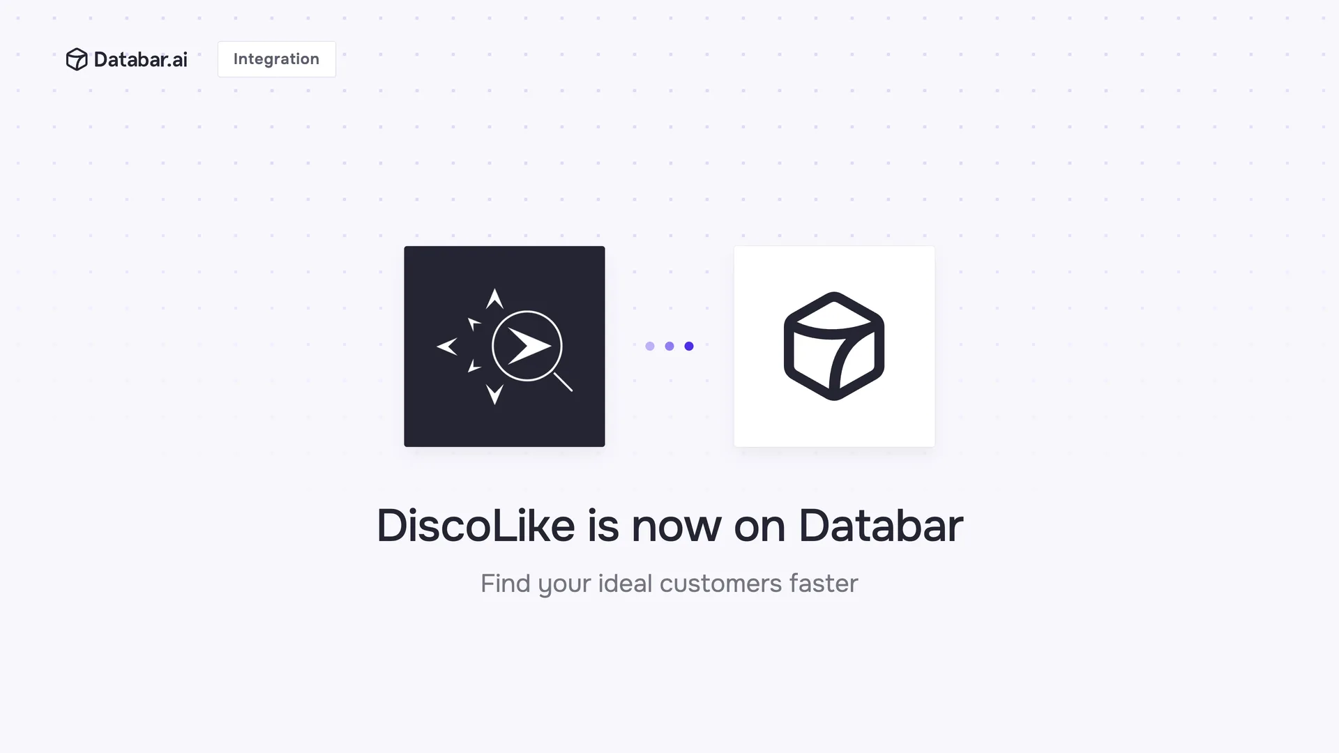 DiscoLike is now on Databar — integration announcement