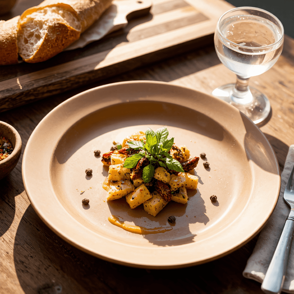 product photography of Gourmet Food Dish