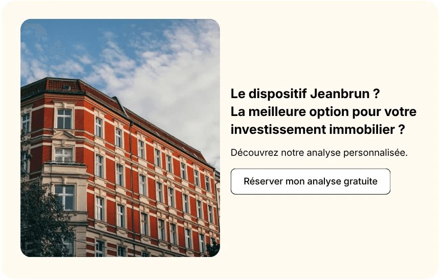 Jeanbrun, dispositif immobilier
