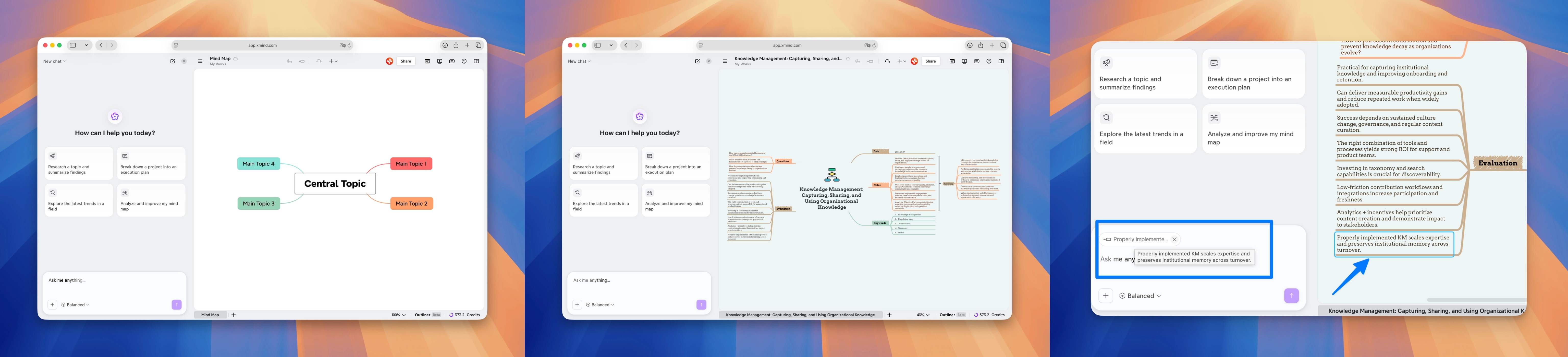 A screenshot show three simple entry points: a blank map, a filled map, and a selected branch. This can be a short animated flow or a three-card illustration.
