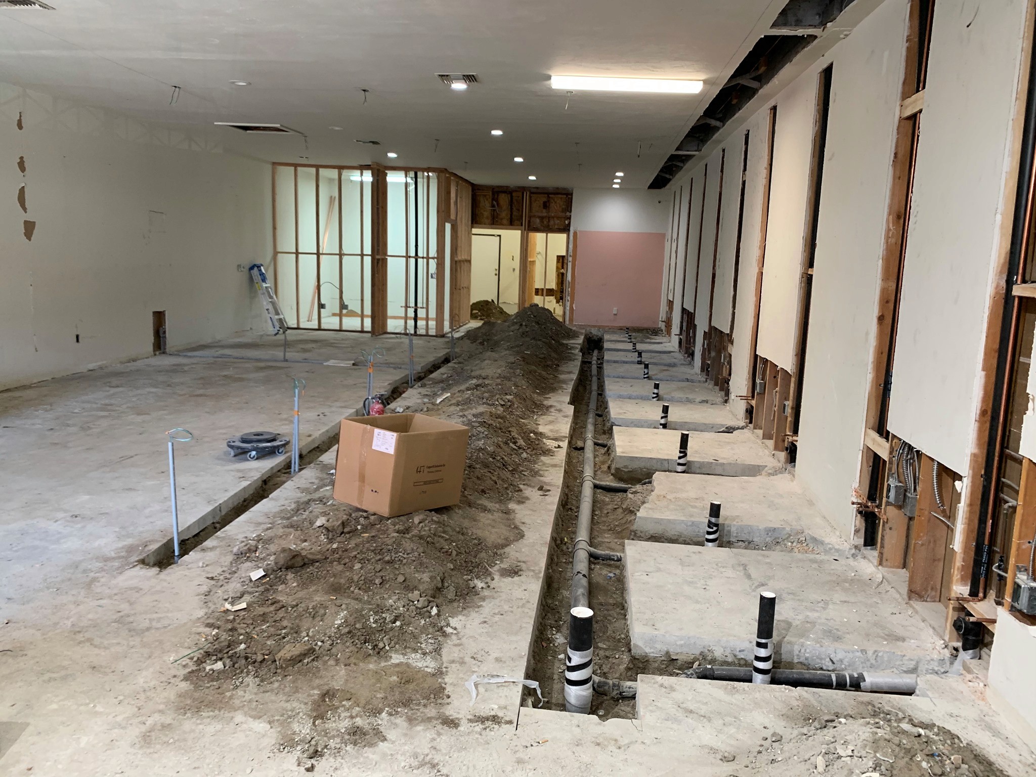 Karak Boba commercial interior build-out by THP Construction